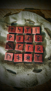 Younger Futhark Runes (Pau Rosa)
