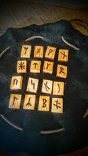 Handmade Younger Futhark Runes (Cherry Wood) - The Carnutian Workshop