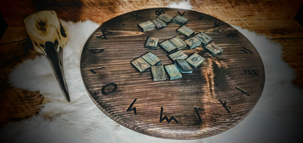 Divination Table for the Gaulish Runa