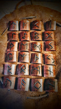 Handmade Elder Futhark Runes (Pau Rosa Brown) - The Carnutian Workshop
